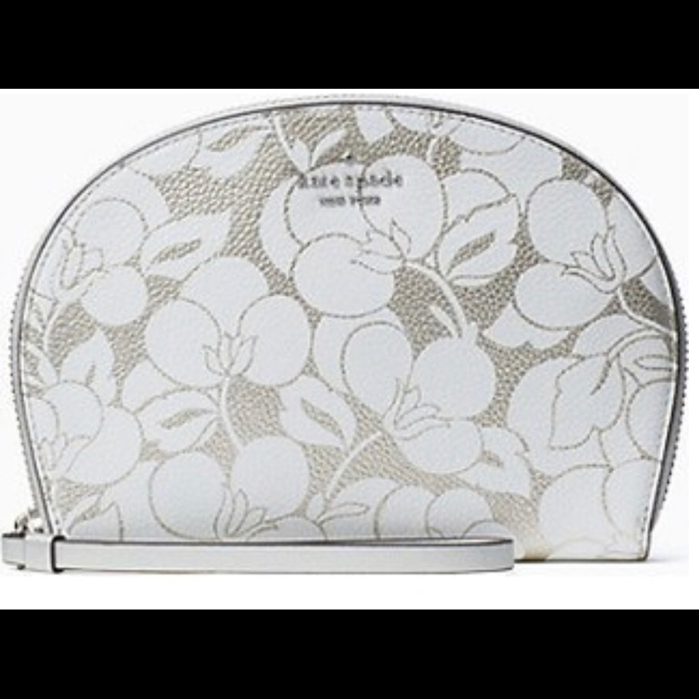 NWT Kate Spade🌸Half Moon Wristlet (breezy floral)